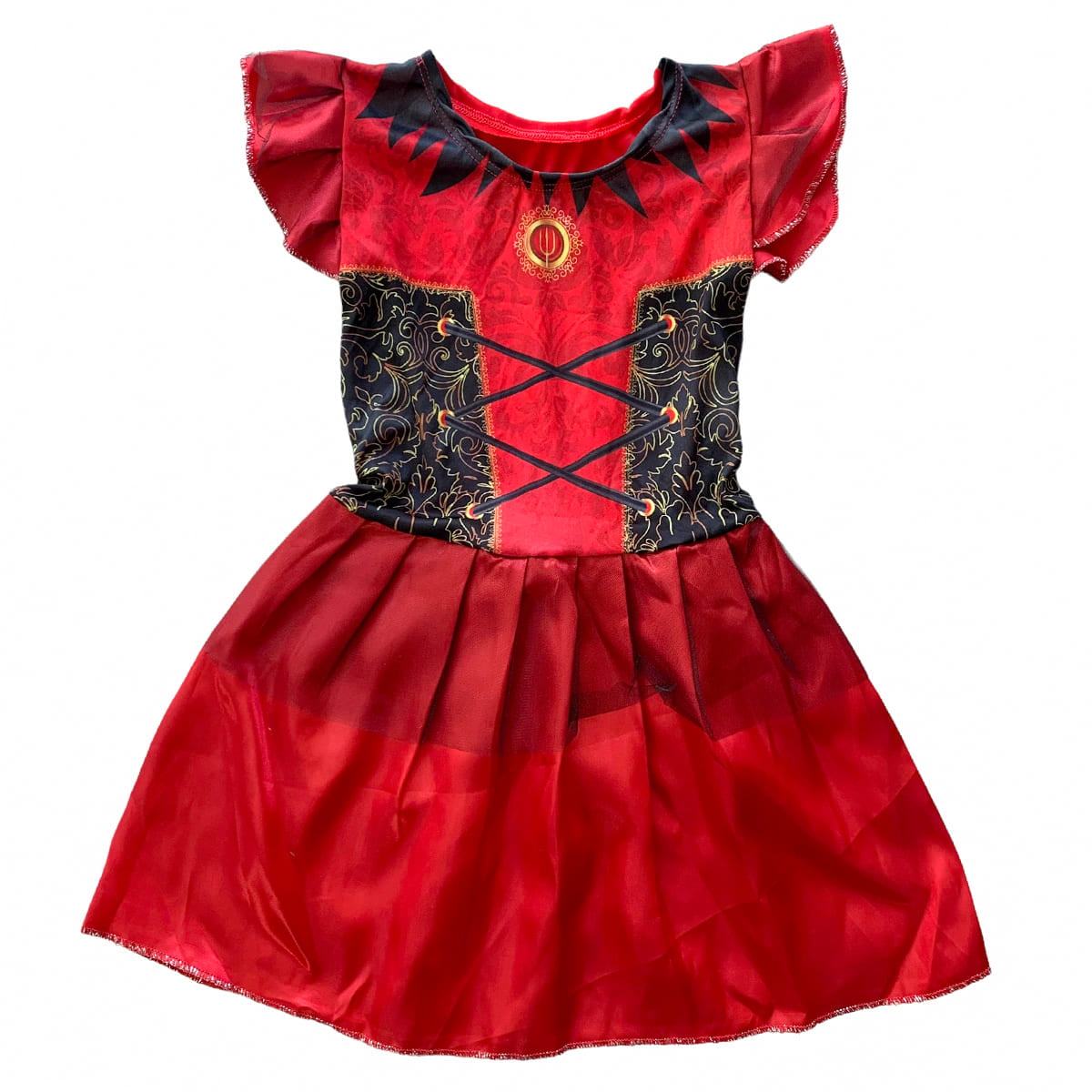 Fantasia Halloween Infantil Diabinha