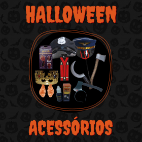Banner Halloween Acessórios
