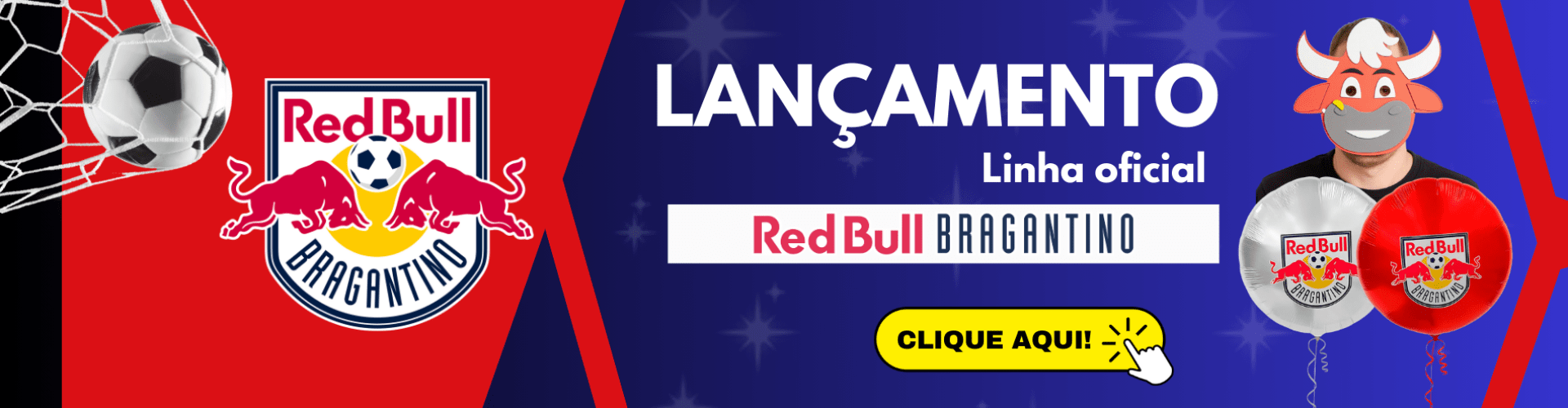 Banner Red Bull Bragantino