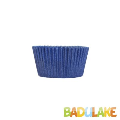 Forminha Cupcake Liso Azul - 45 unidades