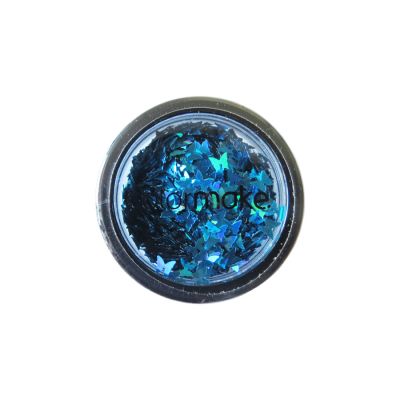 Glitter Borboleta 2 gramas Azul Turquesa