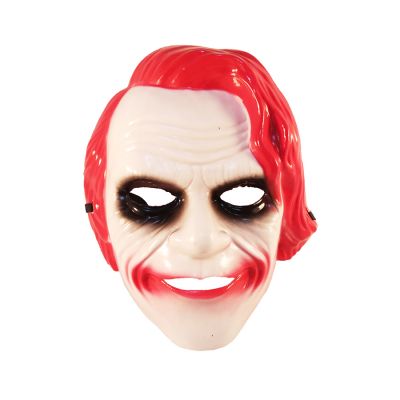 Máscara Coringa de Plástico Vermelha