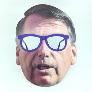 Óculos Máscara Jair Bolsonaro de Papel