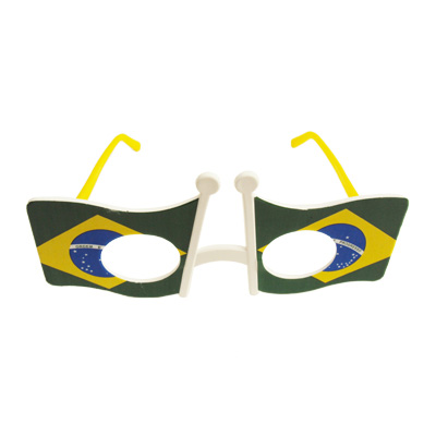 Óculos Bandeira Brasil sem Lentes