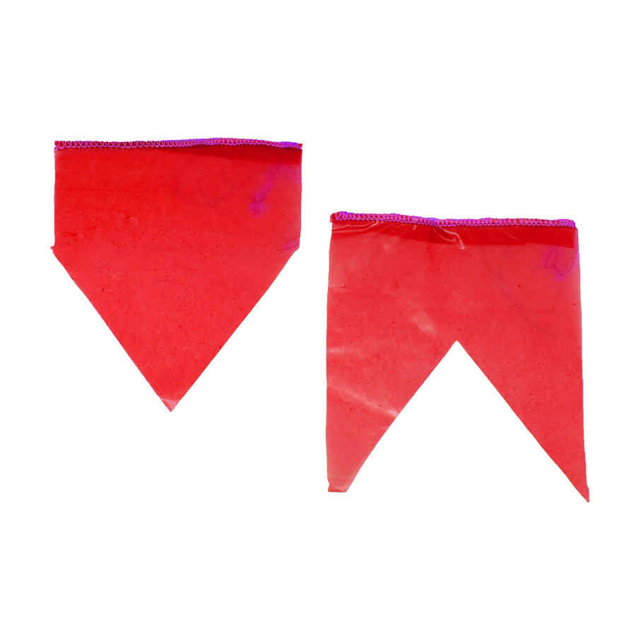 Bandeirinha de Festa Junina Plástico com 10 metros - Vermelha