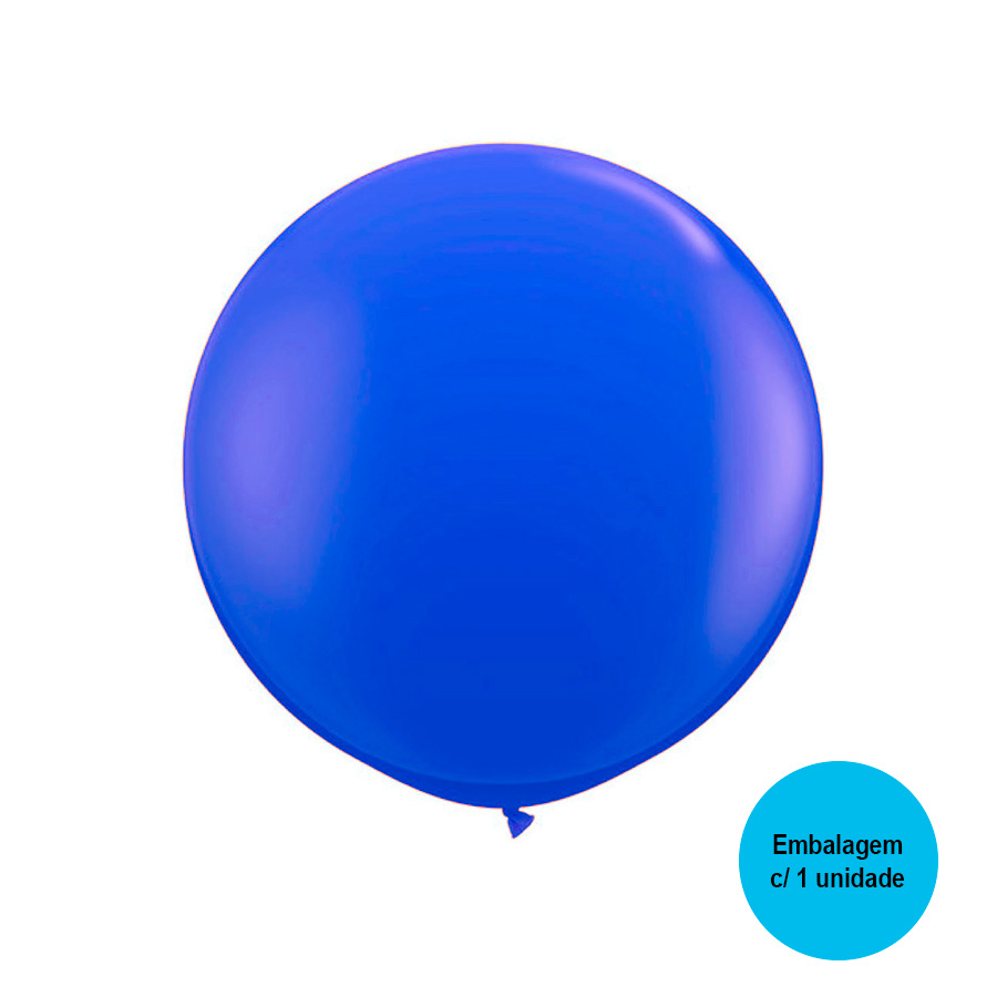 Balão Festball Big Azul Escuro