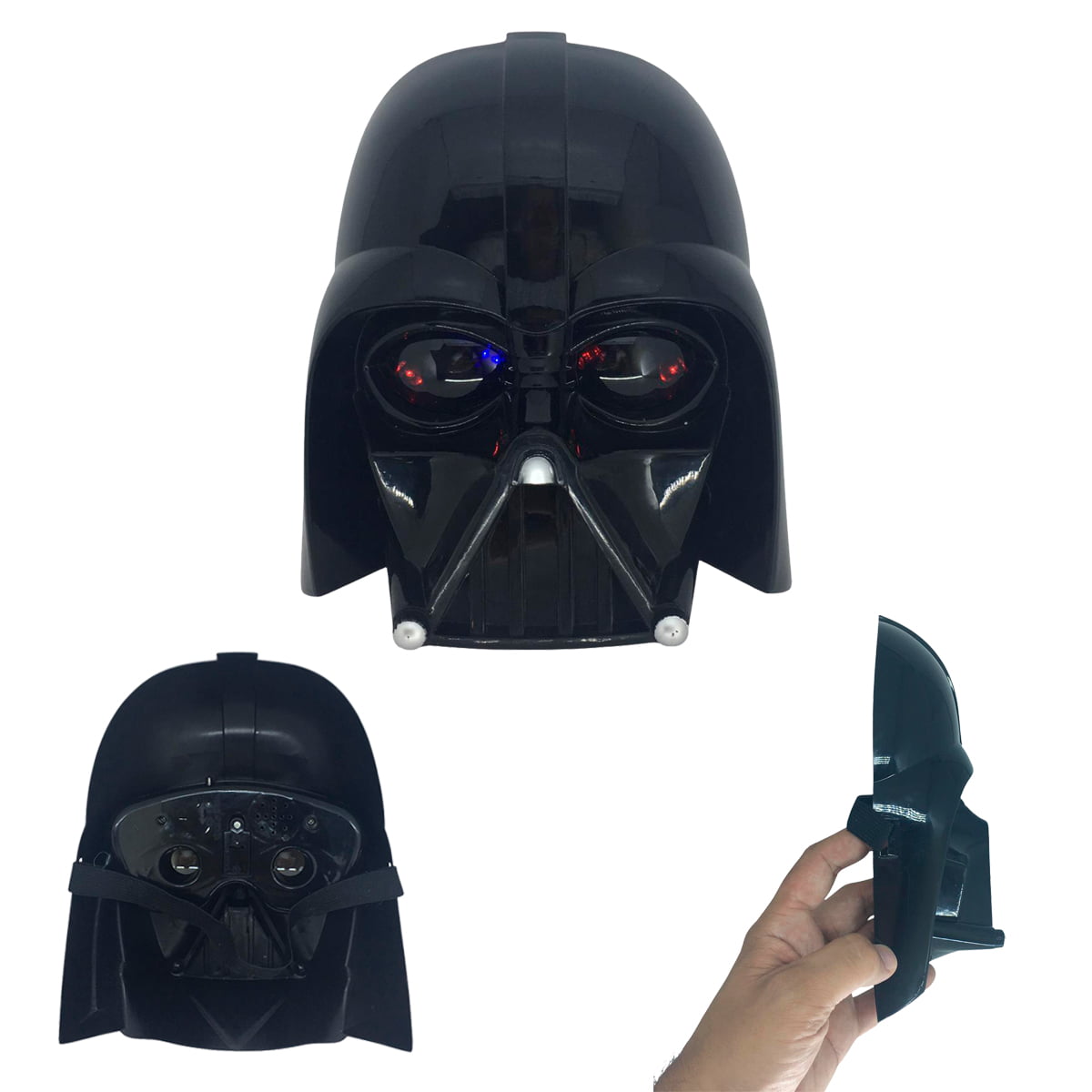 Máscara Dark Preta com Luz Star Wars Pronta Entrega