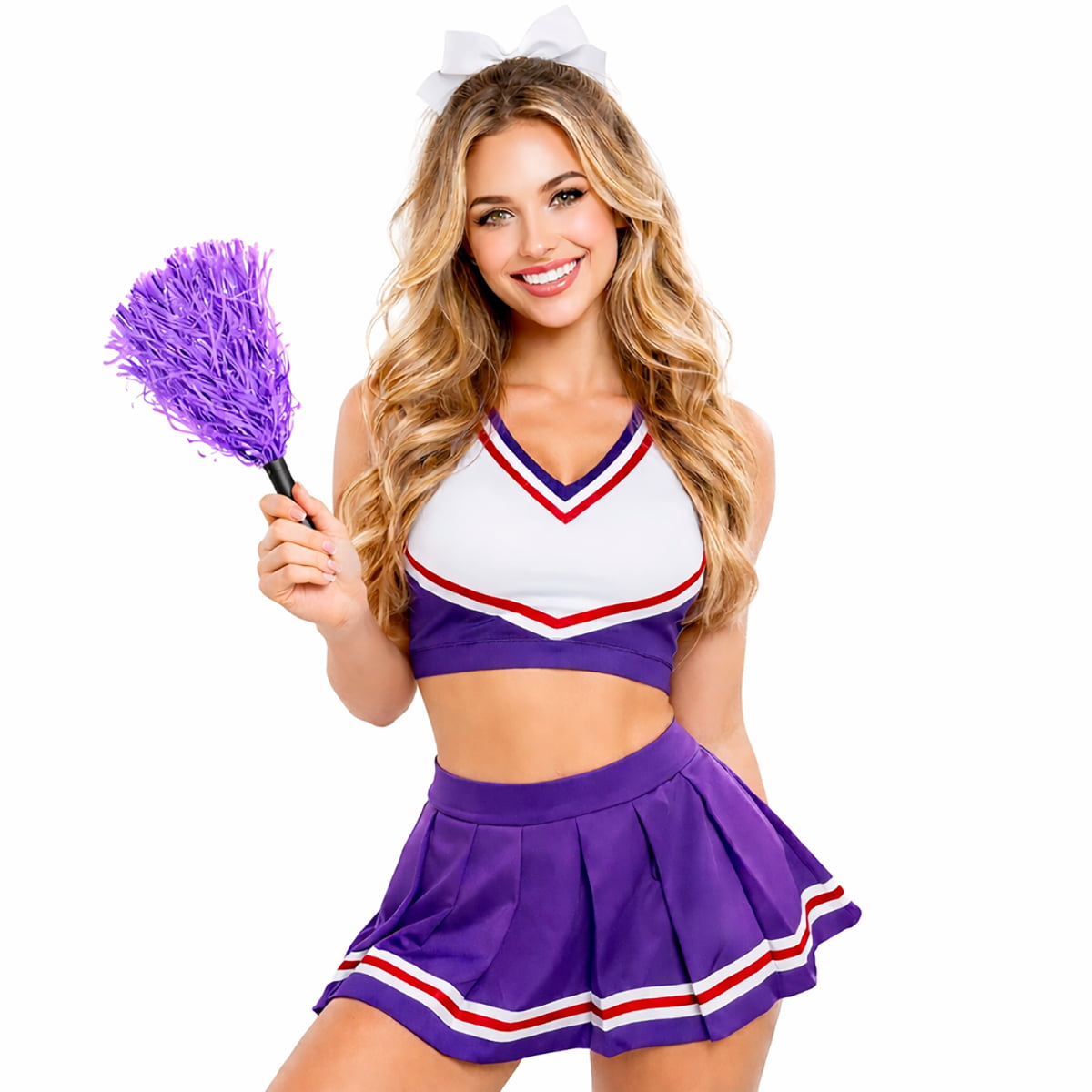 Pompom Mamãe Sacode de Rafia Lilás