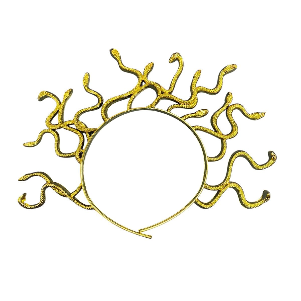 Tiara Medusa Dourada Importada