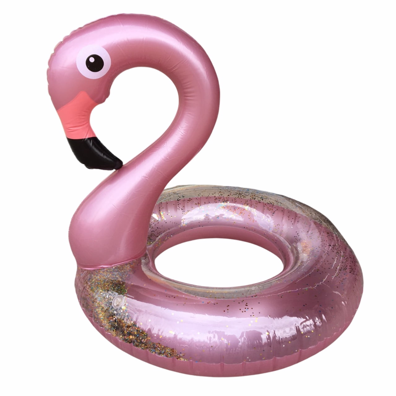 Boia Inflável Flamingo 77 cm com Glitter