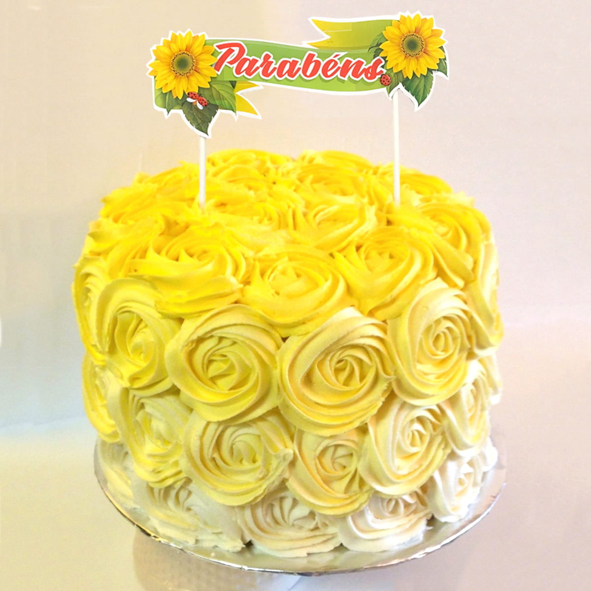 Decoração de Bolo de Aniversário Feminino - Decoração Fácil