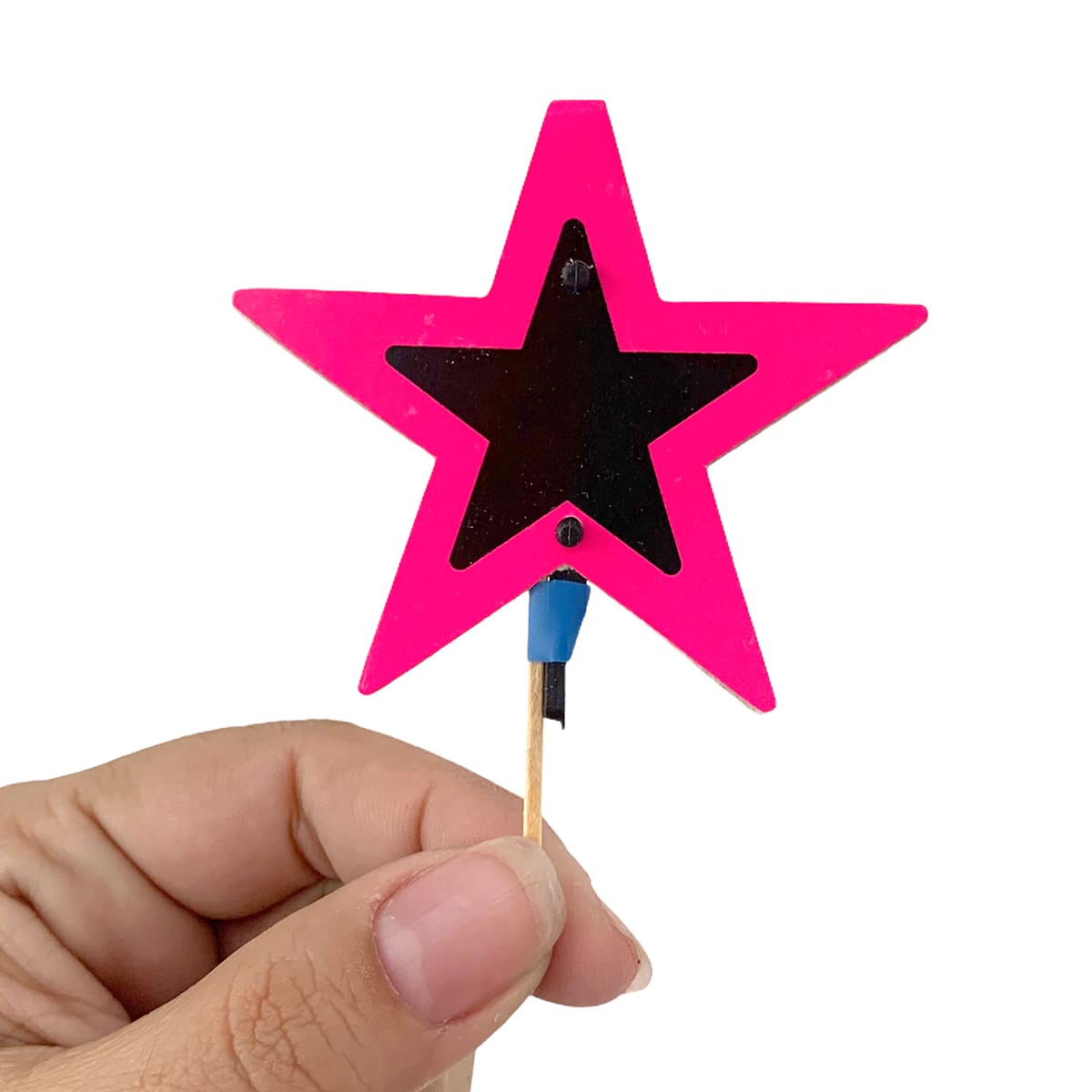 Palito Decorativo Estrelas Neon