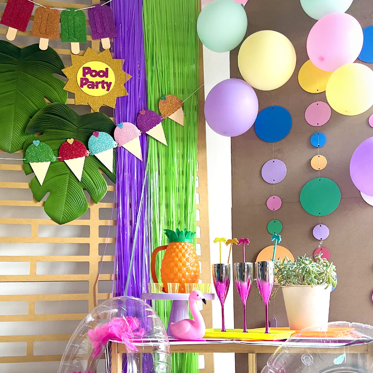 Decoracao De Pool Party