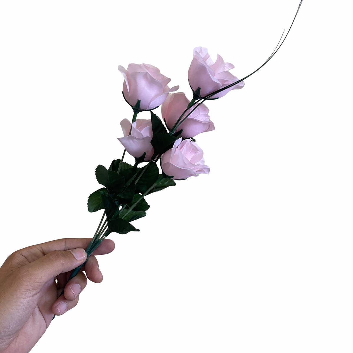 Flor Artificial Rosa Claro Unidade