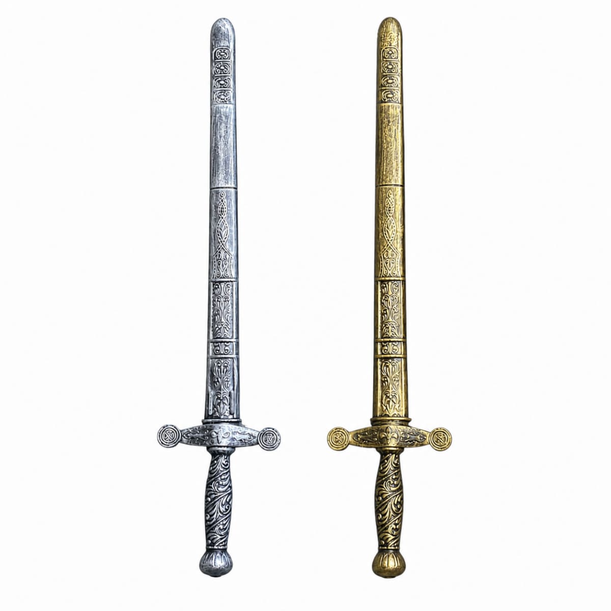 Espada Medieval Metalizada Cosplay para Fantasias
