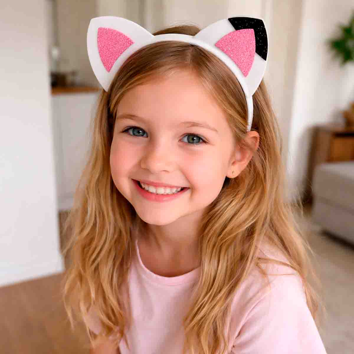 Tiara Gato Dollhouse Acessório de Fantasia