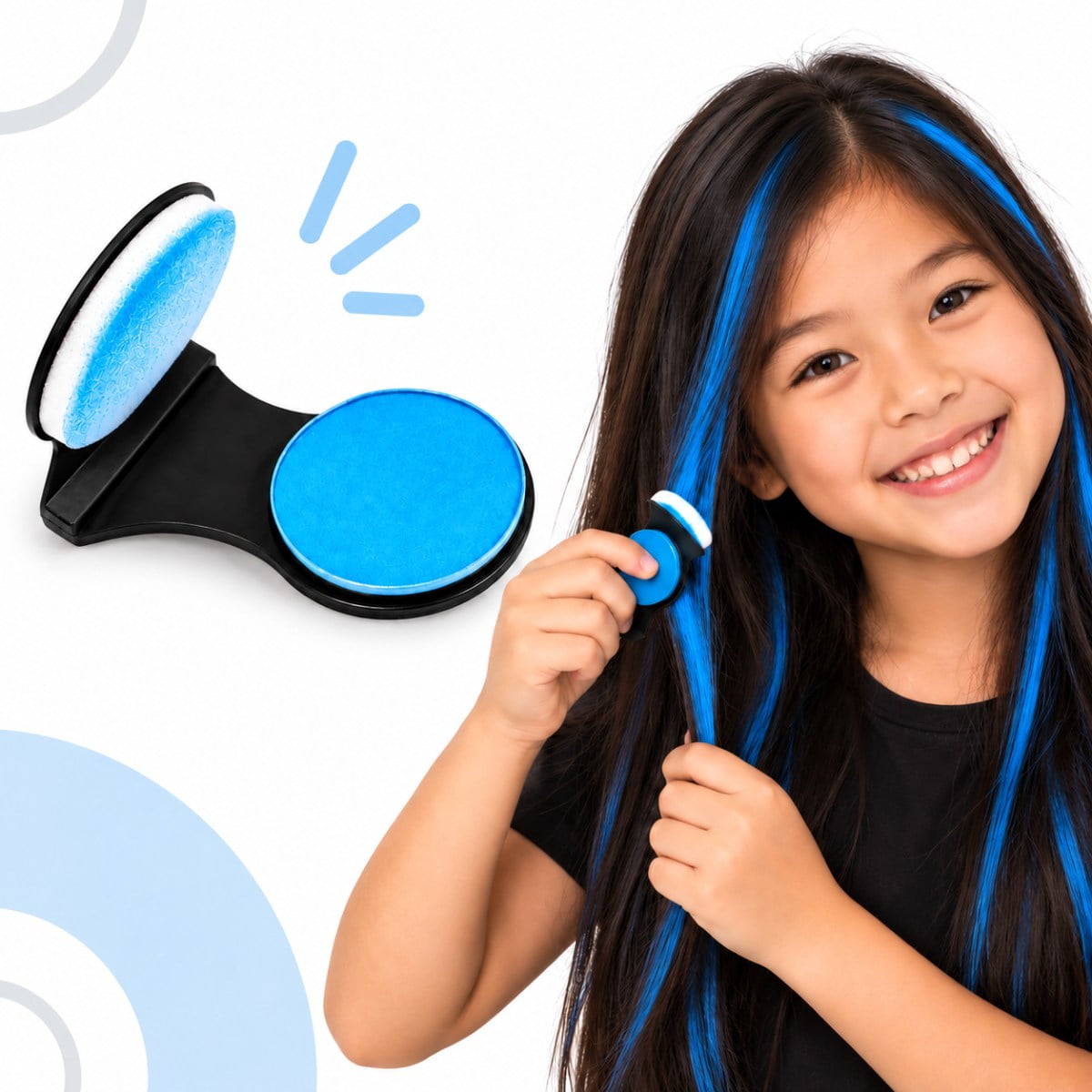 Giz para Cabelo Colorido Hair Chalk Cabelo Maluco
