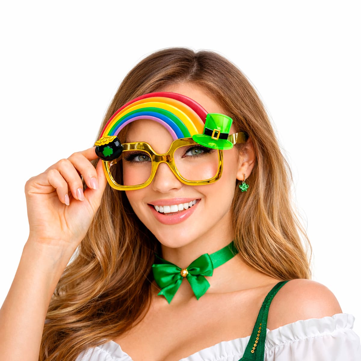 Óculos Pote de Ouro Saint Patrick's Day