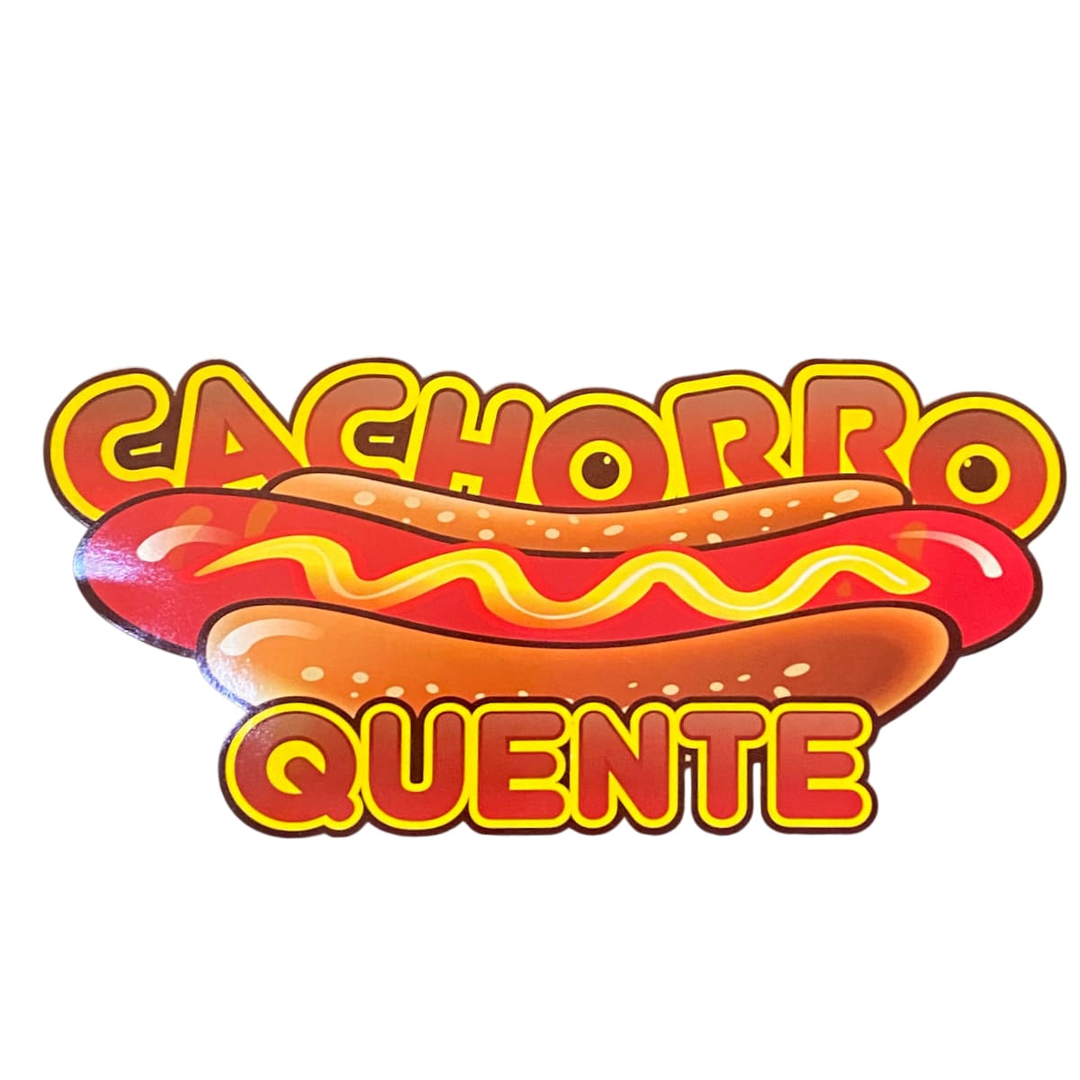 Plaquinha Decorativa Escrita Cachorro Quente