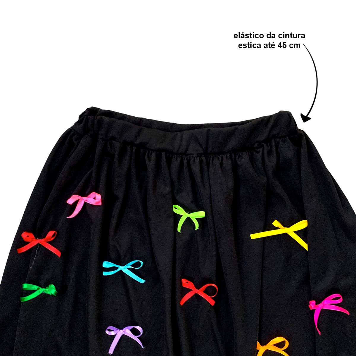 Tule Saia Caipira Preta Saia Caipira Saia Longa Junina Saia Tule