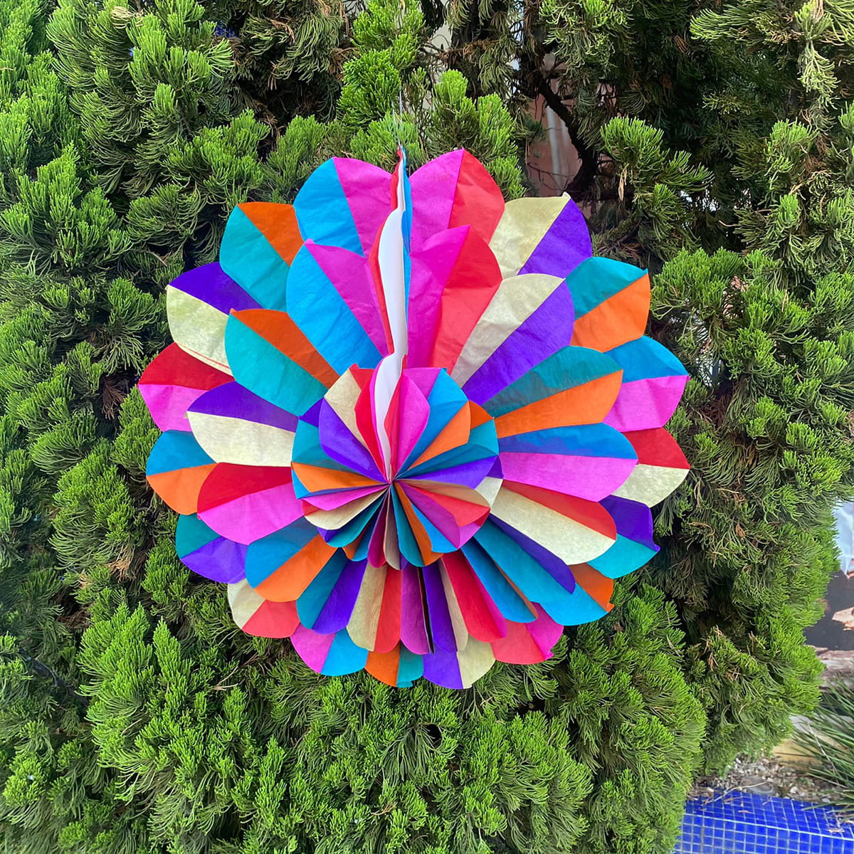 Enfeite Grande Decoração De Festa Junina Origame Colorido