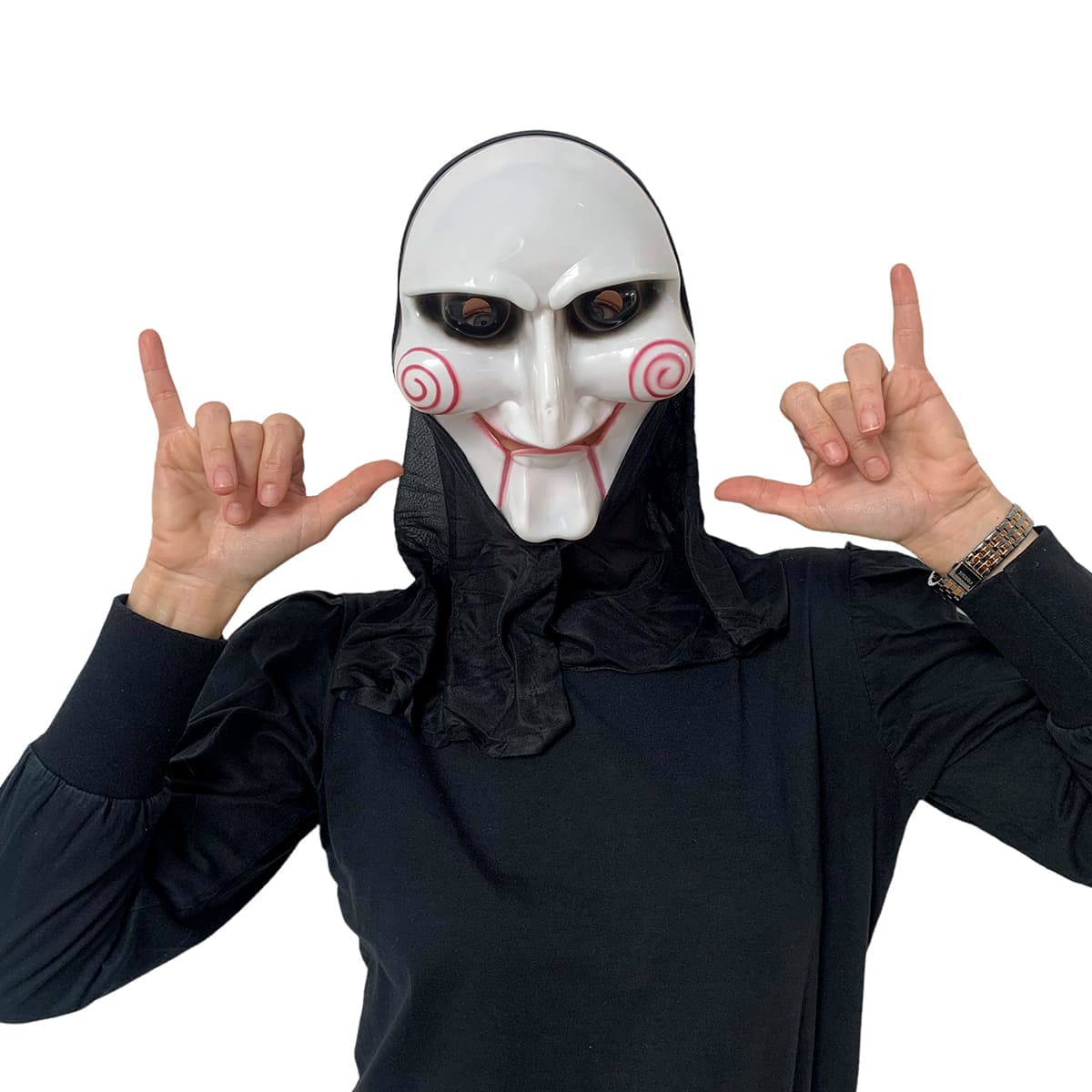 Máscara Jogos Mortais com Capuz Luxo em Promoção na Americanas