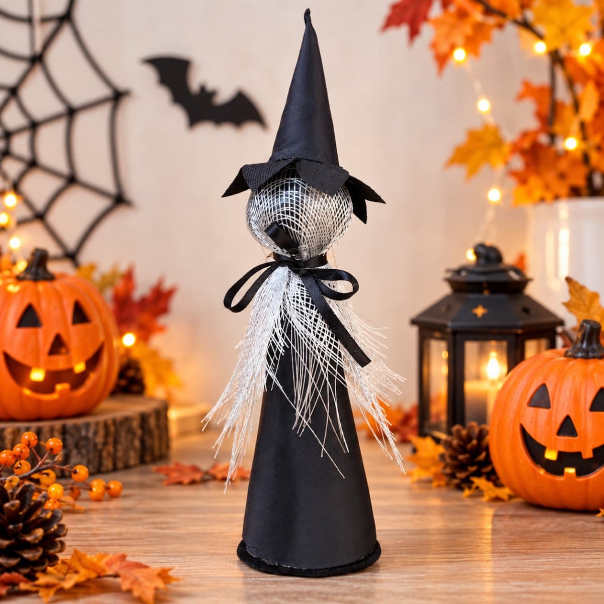 Enfeite Decorativo Bruxinha de Halloween