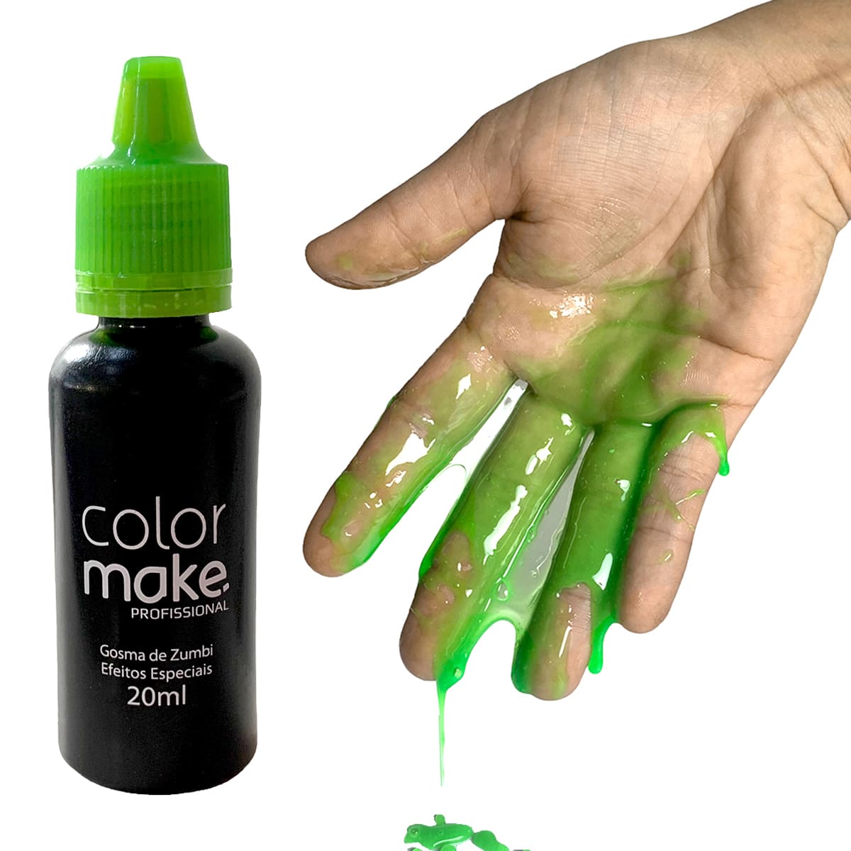 Maquiagens Artísticas Gosma de Zumbi - 20ml - Extra Festas