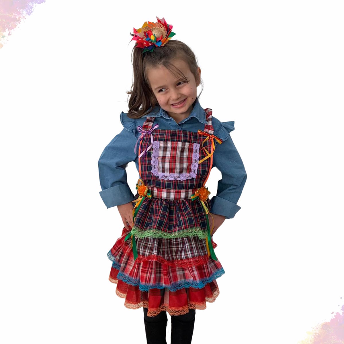 Festa junina best sale infantil luxo