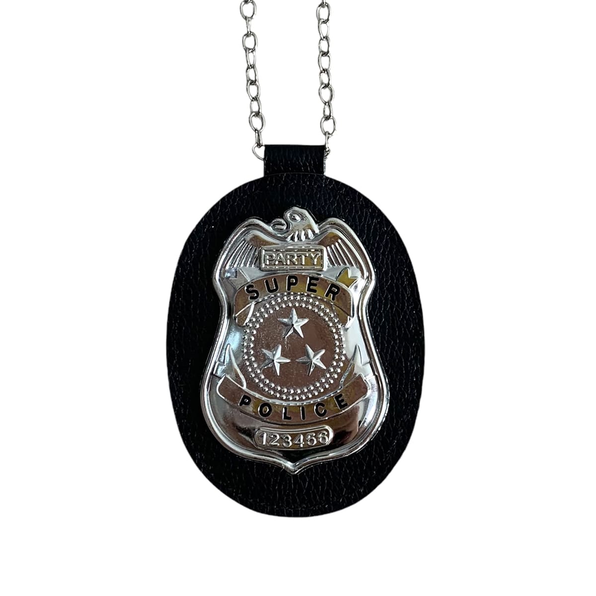 Distintivo Policial Delegado Detetive Fantasia Luxo