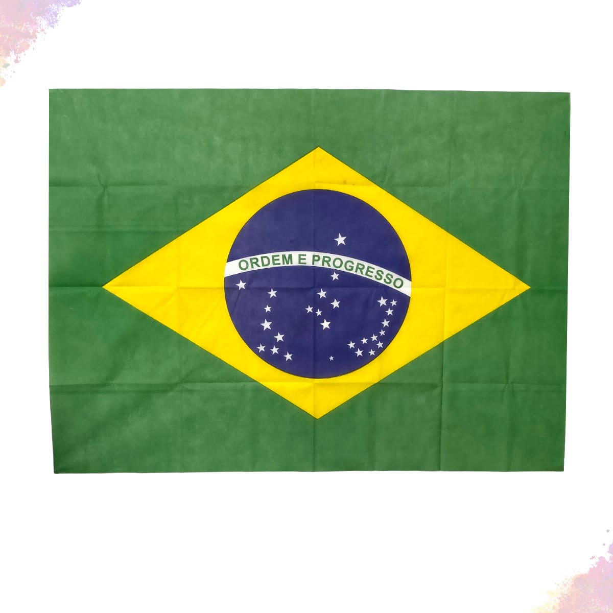 Painel TNT Estampado Bandeira do Brasil 