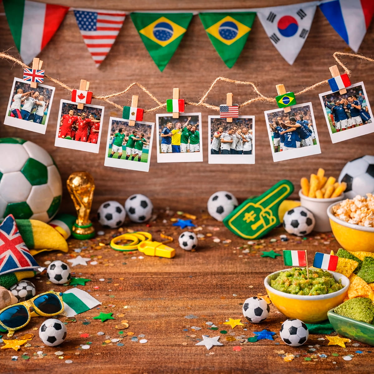 Mini Prendedor Bandeira Países - 8 unidades