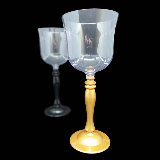 Taça de Vinho 300 ml Colonial Dourada