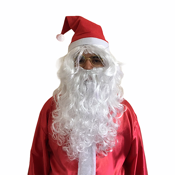 Kit Peruca Papai Noel com Barba