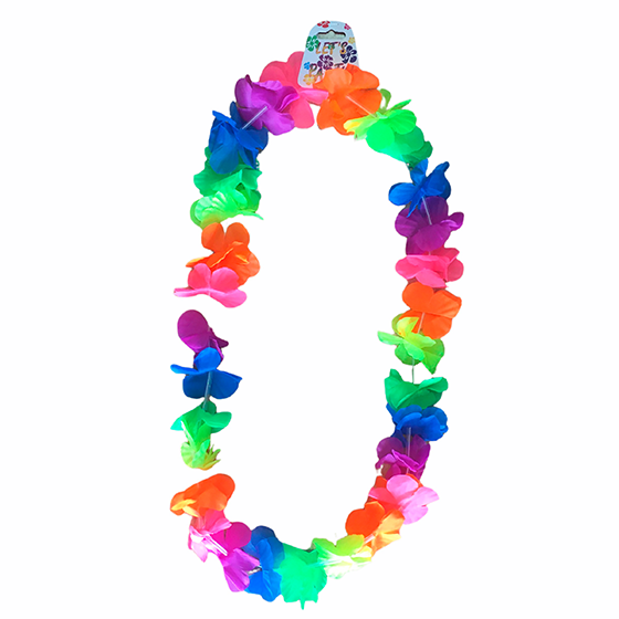 Colar Havaiano Colorido Let´s Party Neon