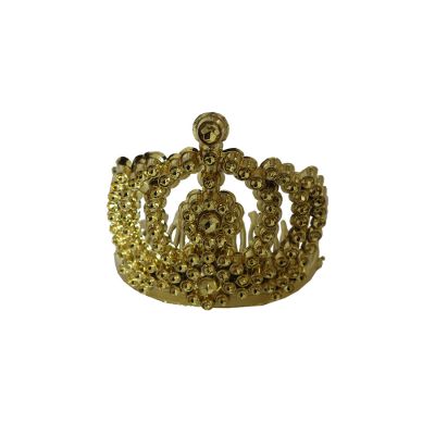 Mini Coroa Princesa Dourada