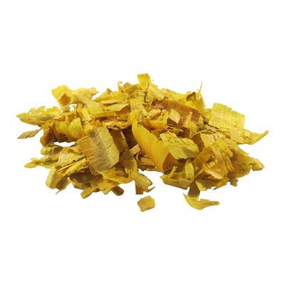 Serragem Decorativa Amarela 70 gramas