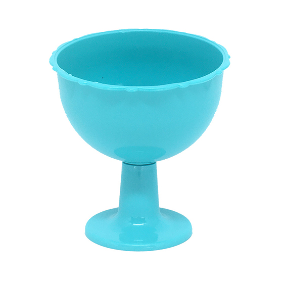 Taça Inclinada Pequena Azul Tiffany