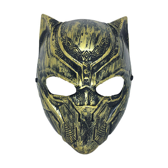 Máscara Pantera Negra Dourada