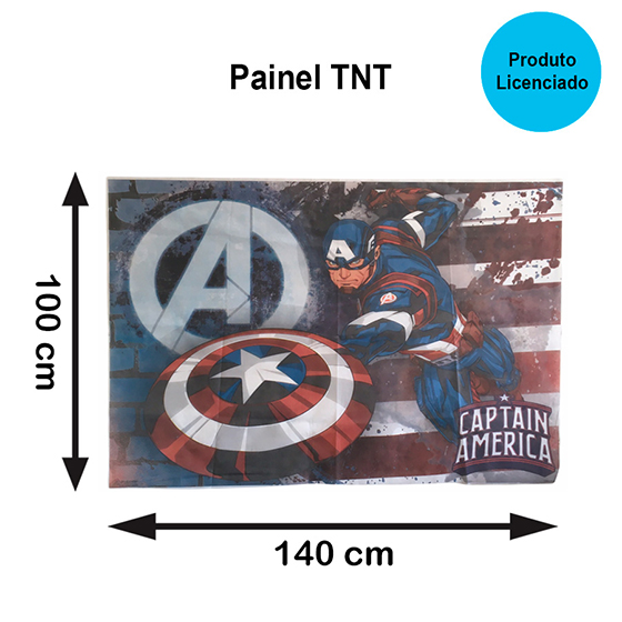 Painel TNT Capitão América