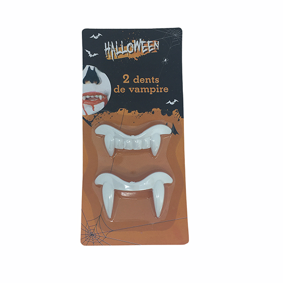 Dentes de Vampiro Importado - 2 unidades