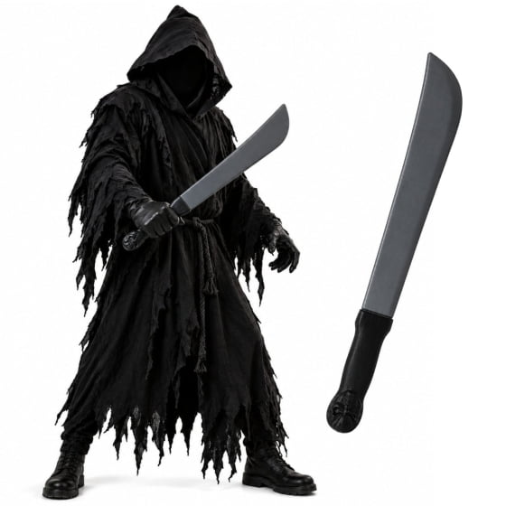Facão de Brinquedo Plástico 47 cm para Fantasia