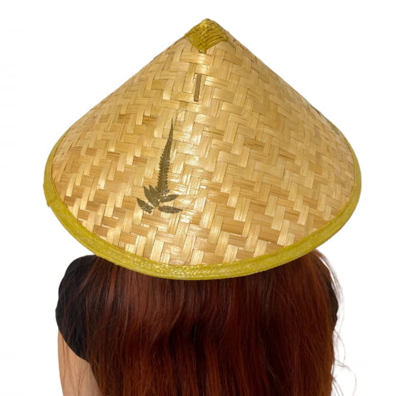 Chapéu Chinês Tradicional Vietnamita Palha
