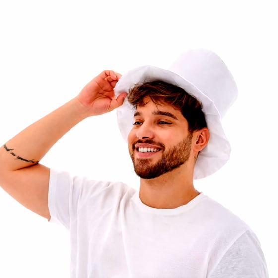 Cartola Baixa Lisa Escolha a Cor