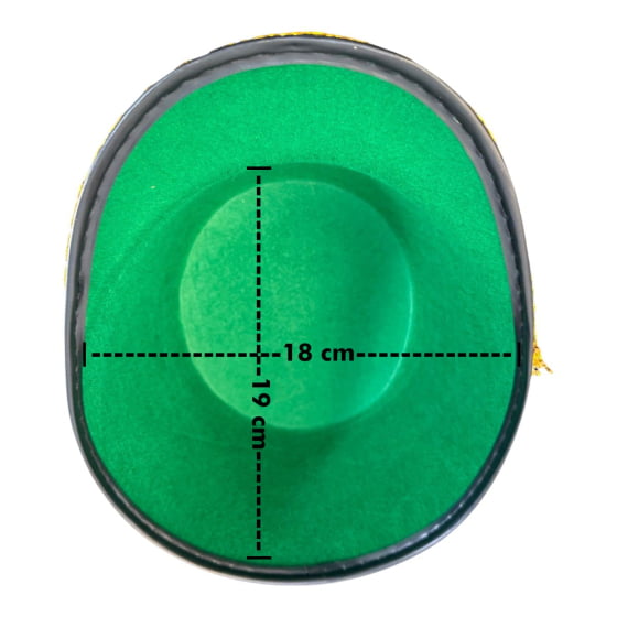 Chapéu Barretina Paquita Fanfarra Feltro Escolha a Cor