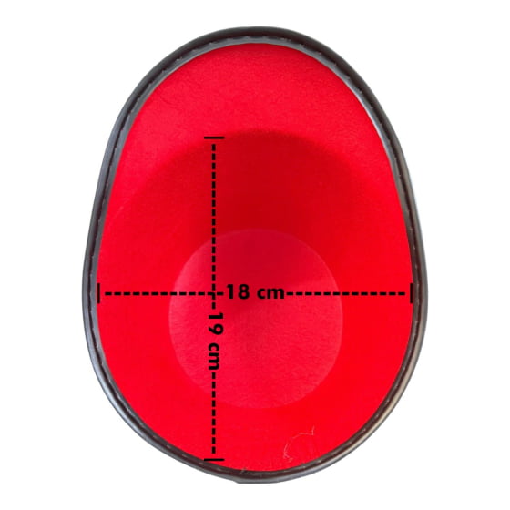 Chapéu Barretina Paquita Fanfarra Feltro Escolha a Cor