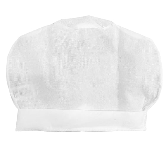 Chapéu de Cozinheiro TNT Branco Cheff de Cozinha