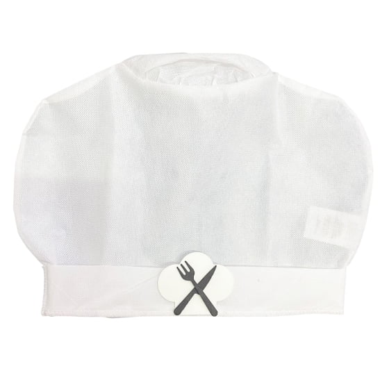 Chapéu de Cozinheiro TNT Branco Cheff de Cozinha