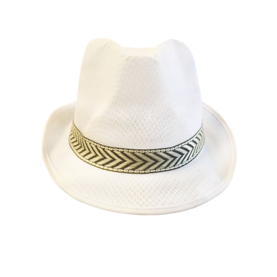 Chapéu Malandro Importado Tela Branco