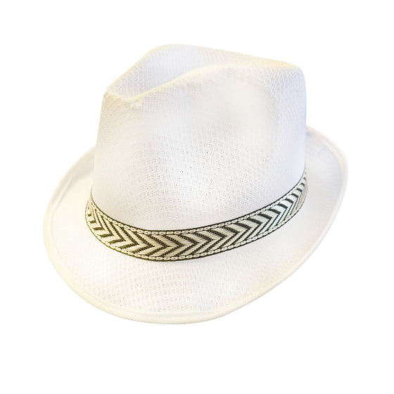 Chapéu Malandro Importado Tela Branco